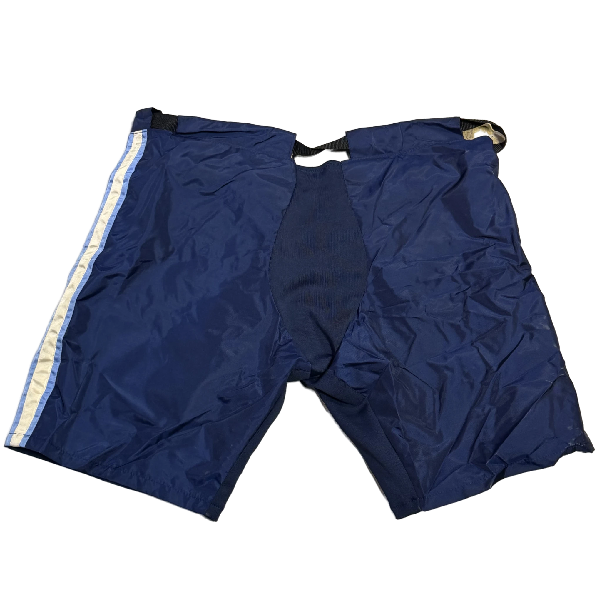 Warrior - Pantalon de hockey d'occasion (bleu marine/crème/bleu)